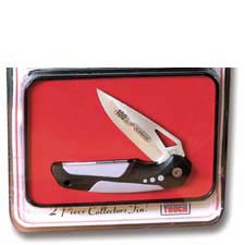 Schrade Badger Knife ASX4CPT - Limited 100 Year Anniversary Edition with Tin - OLD NEW STOCK