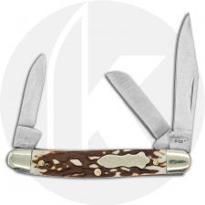 Uncle Henry 807UH Junior Next Gen - 3 Stainless Steel Blades - Staglon Handle