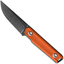 Stedemon ZKC BP02ORGS EDC Knife Smoky Wash Blade Orange Handle Liner Lock Folder