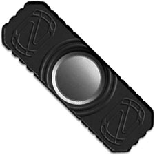 Stedemon Z01BLC Hand Spinner Fidget Toy Stress Reliever Black Anodized Titanium