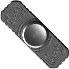 Stedemon Z01BLS Hand Spinner Fidget Toy Stress Reliever Bead Blast Titanium
