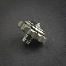 Stedemon Z03BLS Finger Fidget Spinner Top Stress Reliever Blasted Finish Titanium