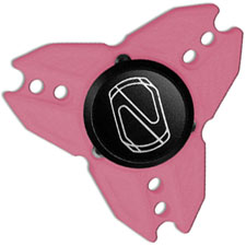 Stedemon Z04GPK Fidget Spinner Stress Reliever Pink G10 Tri Lobe