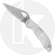 Spyderco Byrd Harrier 2 SS Knife BY01P2 - Value Priced EDC - Drop Point - Stainless Steel - Lock Back Folder