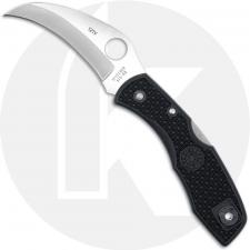 Spyderco Merlin C08PBK - Plain Edge ATS-55 - Black FRN - Discontinued Item - Serial Numbered - BNIB - Circa 2001