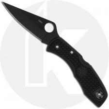 Spyderco Delica Knife - C11PBBK - Gen 3 - Discontinued Item - Serial Number - BNIB - Black Blade