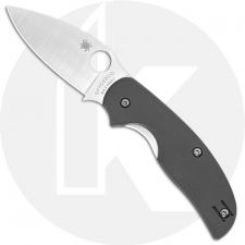 Spyderco Sage 1 Knife - C123GPGY - Maxamet Leaf Blade - Gray G10 - Liner Lock