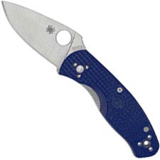 Spyderco Persistence Lightweight CPM S35VN C136PBL - Plain Edge - Blue FRN - Liner Lock Folder