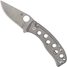 Spyderco PITS Folder C192TIPM390 - M390 Blade - Drilled Ti - Sprint Run - Made in Italy