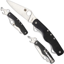 Spyderco ClipiTool Standard C208GP Compact Multi Function Folder Locking Blade G10 Handle