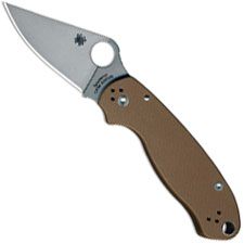 Spyderco Para 3 C223GPBN Limited CPM S35VN Blade Earth Brown G10 Handle USA Made