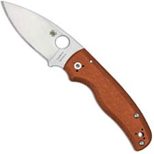 Spyderco Shaman C229GPBORE - REX 45 Blade - Burnt Orange G10 Handle - Sprint Run - USA Made