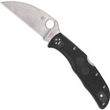 Spyderco C243FPWCBK Endela Wharncliffe - VG10 Wharncliffe - Black FRN - Lock Back