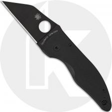 Spyderco MicroJimbo C264GPBK Knife - DLC CPM S30V - Black G10 - USA Made