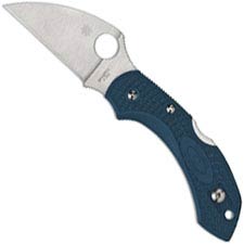 Spyderco Dragonfly 2 Lightweight K390 Wharncliffe - C28FP2WK390 - K390 Wharncliffe - Blue FRN - Lock Back