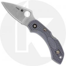 Spyderco Dragonfly 2 C28FPGYE2 - Super Blue Sprint Run - Discontinued Item - Serial Numbered - BNIB