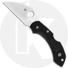 Spyderco C28FPWCBK2 Dragonfly 2 Wharncliffe Knife - 2.28 Inch Wharncliffe Blade - Black FRN Handle