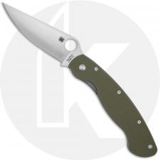 Spyderco Military C36FGD2P - CPM-D2 Sprint Run - Foliage Green G10 - Discontinued Item - BNIB - 2007