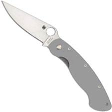 Spyderco Military C36GPGY - 2013 Sprint Run - CPM Cru-Wear - Gray G10 - Serial Numbered - BNIB