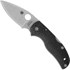 Spyderco C41CFFP5 Native 5 Lockback Folding Knife CPM S90V Blade Fluted Carbon Fiber Handle