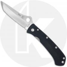 Spyderco Bob Lum C46GP - ATS-55 Tanto - Black G10 - Discontinued Item - Serial Numbered - BNIB - 2001