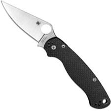 Spyderco Para Military 2 C81CFP2 - 2010 Sprint Run - CPM S90V - Peel Ply Carbon Fiber - Serial Numbered - BNIB