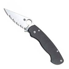 Spyderco Para Military G10 Knife - C81GS - Serrated S30V - Discontinued Item - Serial # - BNIB