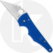 Spyderco Yojimbo C85GPBL - S30V Modified Wharncliffe - Blue G10 - Discontinued Item - Serial Numbered - BNIB