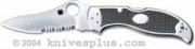 Spyderco Stretch Knife - C90PS - Part Serrated - Discontinued Item - Serial # - BNIB