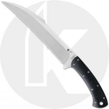Spyderco Yurco Ginunting FB54GP Fixed Blade Knife - 9Cr18MoV Ginunting Blade - Black G10