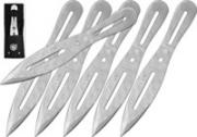 Smith and Wesson Bullseye Throwing Knives, 6 Piece Set, SWTK8CP