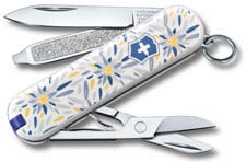 Victorinox Classic SD - Limited Edition Alpine Edelweiss - 7 Function Multi Tool - 0.6223.L2109