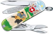 Victorinox Classic SD - Limited Edition Swiss Wrestling - 7 Function Multi Tool - 0.6223.L2009