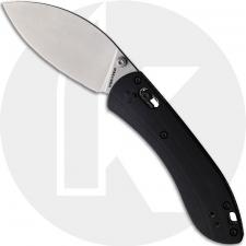Vosteed Mini Nightshade Crossbar Lock A0205 Knife - Stonewash 14C28N Shilin Cutter - Black G10