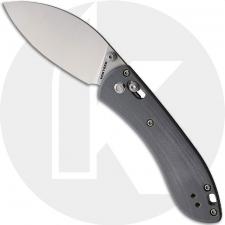 Vosteed Mini Nightshade Crossbar Lock A0206 Knife - 14C28N Shilin Cutter - Gray G10