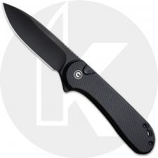 CIVIVI Elementum II C18062P-1Knife  - Black Stonewash Nitro-V - Black G10 - Frame Lock - Flipper Folder