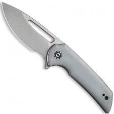 CIVIVI Odium Knife C2010A - Stonewash D2 Drop Point - Gray G10 - Liner Lock Flipper Folder
