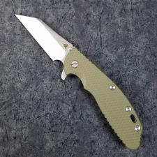 Rick Hinderer XM-24 Knife 4 Inch Wharncliffe OD G10 Stonewash Frame Lock Flipper