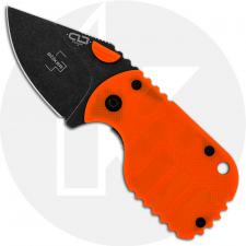 Boker Subcom 2.0 01BO528 - Chad Los Banos EDC - Dark Stonewash D2 - Orange Zytel and Stonewash Steel - Frame Lock