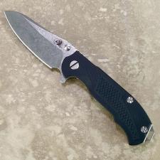 Rick Hinderer MP-1 Knife 3.25 Inch Drop Point HMBS Black G10 Frame Lock Flipper
