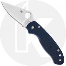 Spyderco Para 3 Lightweight C223PCBL - CPM SPY27 Blade - Blue FRN Handle - Compression Lock - USA Made