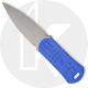 WE Knife Company 2017C OSS Dagger - Justin Lundquist EDC - Stonewash 20CV - Double Edge Fixed Blade Dagger - Stonewash Stainless