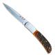 Al Mar Knives Al Mar Eagle Talon Knife, Honey Bone, AL-1005HJBT