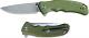 Artisan Tradition Knife 1702PS-GNF Small Stonewash D2 Drop Point Green G10 Liner Lock Flipper Folder