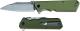 Artisan Littoral Knife 1703P-GN Stonewash D2 Modified Drop Point Green G10 Liner Lock Flipper Folder