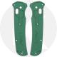 AWT Benchmade Bailout Custom Aluminum Scales - Archon Series - Squatch Green - Cerakote - USA Made