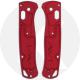 AWT Custom Aluminum Scales for Benchmade Bugout Knife - Weathered Red - USA Made