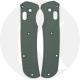 AWT Benchmade Bugout Custom Aluminum Scales - Archon Series - Charcoal Green - Cerakote - USA Made
