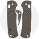 AWT Custom Aluminum Scales for Benchmade Griptilian Knife - Sniper Grey - USA Made