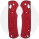 AWT Custom Aluminum Scales for Benchmade Griptilian Knife - Weathered Red Topo Map - USA Made